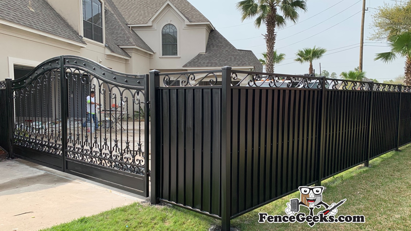 medium metal fence 5