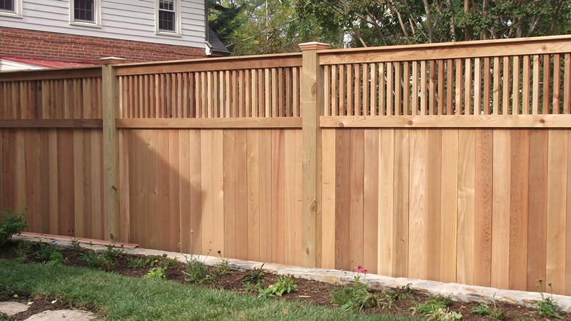 medium wooden fence 2