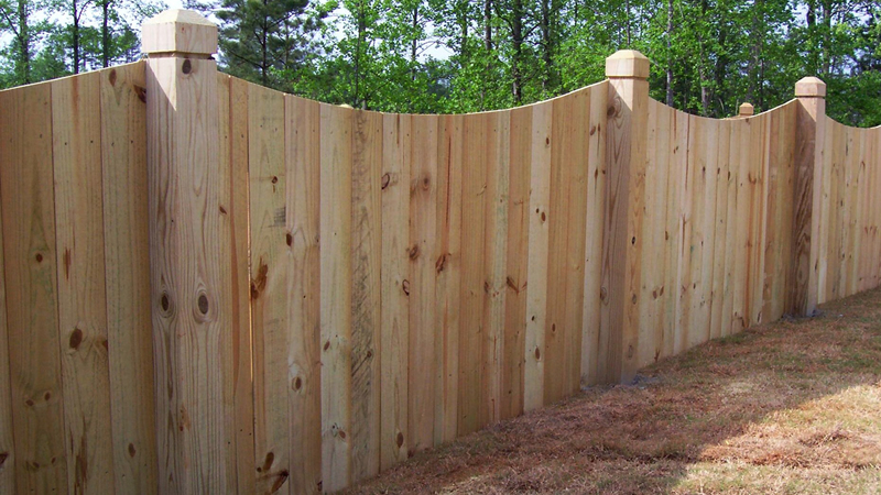medium wooden fence 4