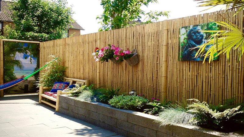 medium wooden fence 5